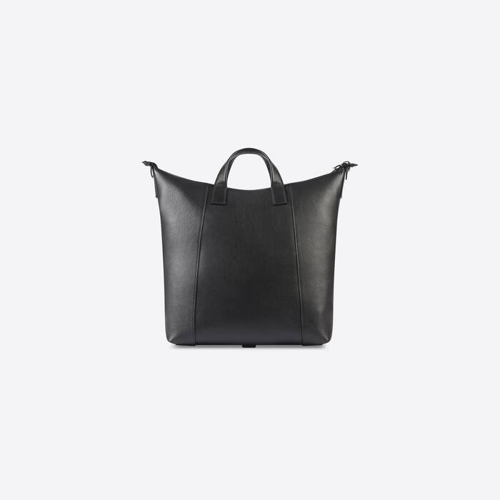 HOURGLASS MEN MEDIUM ZIP TOTE_Back