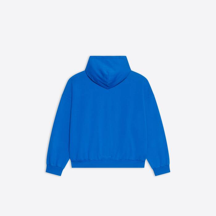 20TH TELEVISION HOODIE WIDE FIT BLUE_Back